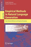 Empirical Methods in Natural Language Generation (eBook, PDF) Empirical Methods in Natural Language Generation (eBook, PDF)