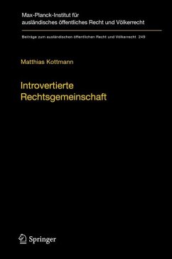 Introvertierte Rechtsgemeinschaft (eBook, PDF) - Kottmann, Matthias