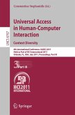 Universal Access in Human-Computer Interaction. Context Diversity (eBook, PDF)