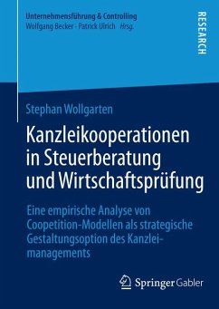 Kanzleikooperationen in Steuerberatung und Wirtschaftsprüfung (eBook, PDF) - Wollgarten, Stephan