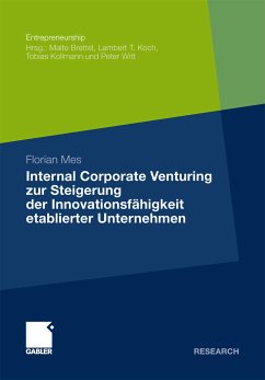 Internal Corporate Venturing zur Steigerung der Innovationsfähigkeit etablierter Unternehmen (eBook, PDF) - Mes, Florian