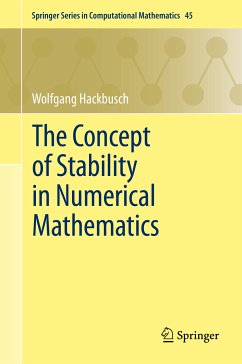 The Concept of Stability in Numerical Mathematics (eBook, PDF) - Hackbusch, Wolfgang