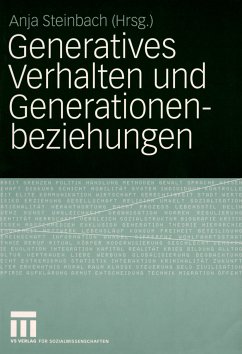 Generatives Verhalten und Generationenbeziehungen (eBook, PDF)