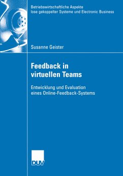 Feedback in virtuellen Teams (eBook, PDF) - Geister, Susanne