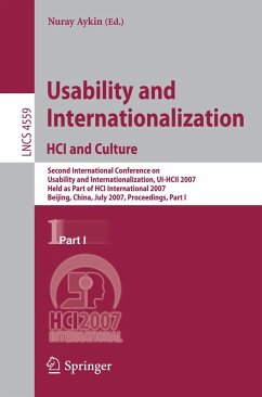 Cover Usability and Internationalization. HCI and Culture (eBook, PDF)