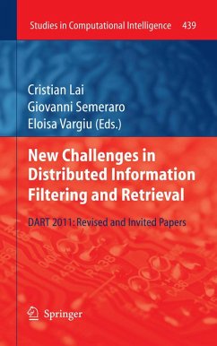New Challenges in Distributed Information Filtering and Retrieval (eBook, PDF)