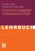 Promotionsratgeber Politikwissenschaft (eBook, PDF)