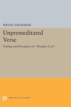 Unpremeditated Verse - Shumaker, Wayne