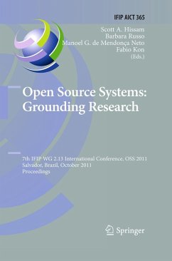 Open Source Systems: Grounding Research (eBook, PDF)