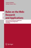 Rules on the Web: Research and Applications (eBook, PDF)