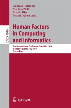 Human Factors in Computing and Informatics (eBook, PDF)
