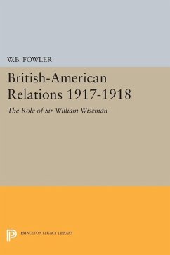 Cover British-American Relations 1917-1918