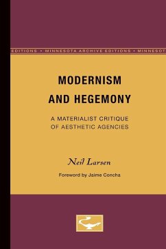 Modernism and Hegemony - Larsen, Neil