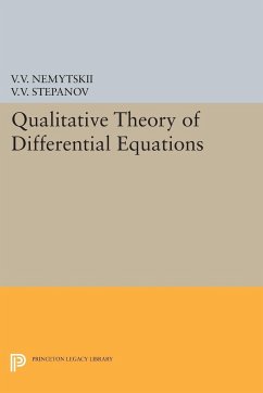 Qualitative Theory of Differential Equations