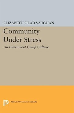 Community Under Stress - Vaughan, Elizabeth Head