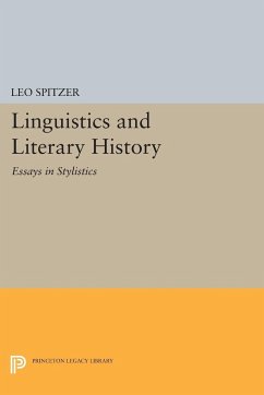 Linguistics and Literary History - Spitzer, Leo