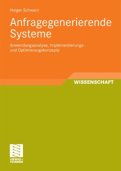 Anfragegenerierende Systeme (eBook, PDF) - Schwarz, Holger