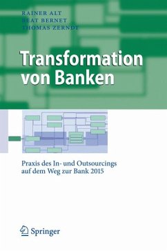 Transformation von Banken (eBook, PDF) - Alt, Rainer; Bernet, Beat; Zerndt, Thomas