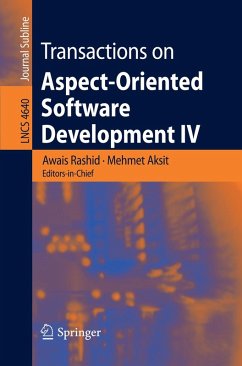 Cover Transactions on Aspect-Oriented Software Development IV (eBook, PDF)