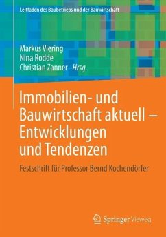 Immobilien- und Bauwirtschaft aktuell - Entwicklungen und Tendenzen (eBook, PDF) Cover Immobilien- und Bauwirtschaft aktuell - Entwicklungen und Tendenzen (eBook, PDF)