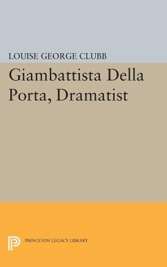 Cover Giambattista Della Porta, Dramatist