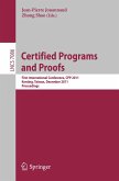 Certified Programs and Proofs (eBook, PDF)