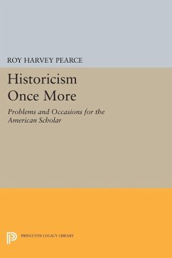 Historicism Once More - Pearce, Roy Harvey