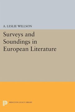 Surveys and Soundings in European Literature