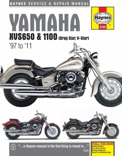 Yamaha XVS650 & 1100 Drag Star/V-Star (97 - 11) Haynes Repair Manual - Mather, Phil