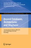 Beyond Databases, Architectures and Structures (eBook, PDF)