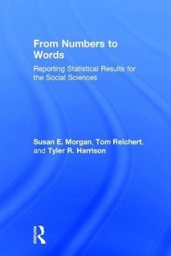 From Numbers to Words - Morgan, Susan; Reichert, Tom; Harrison, Tyler R