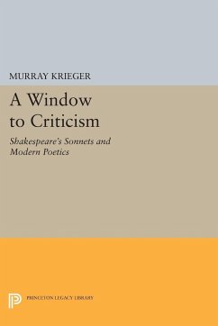 Window to Criticism - Krieger, Murray