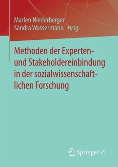 Methoden der Experten- und Stakeholdereinbindung in der sozialwissenschaftlichen Forschung (eBook, PDF)