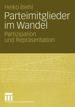 Parteimitglieder im Wandel (eBook, PDF) - Biehl, Heiko