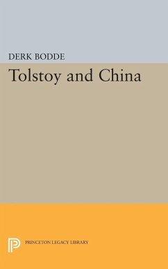 Tolstoy and China - Bodde, Derk