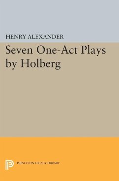 Seven One-Act Plays by Holberg - Holberg, Ludvig