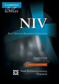 NIV Pitt Minion Reference Edition, Brown Goatskin Leather, Red Letter Text: Ni446: Xr