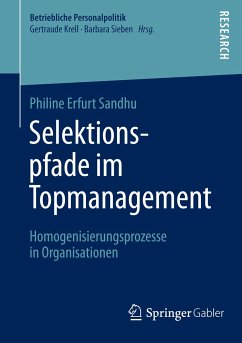 Selektionspfade im Topmanagement (eBook, PDF) - Erfurt Sandhu, Philine