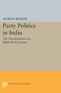 Party Politics in India - Weiner, Myron