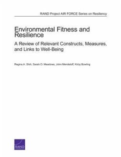 Environmental Fitness and Resilience - Shih, Regina A; Meadows, Sarah O; Mendeloff, John