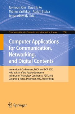 Computer Applications for Communication, Networking, and Digital Contents (eBook, PDF)