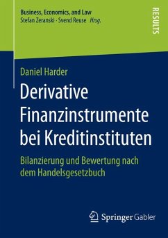 Derivative Finanzinstrumente bei Kreditinstituten (eBook, PDF) - Harder, Daniel