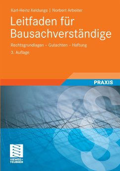 Leitfaden für Bausachverständige (eBook, PDF) - Keldungs, Karl-Heinz; Arbeiter, Norbert