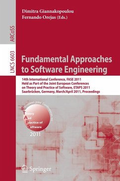 Cover Fundamental Approaches to Software Engineering (eBook, PDF)