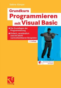 Grundkurs Programmieren mit Visual Basic (eBook, PDF) - Kämper, Sabine