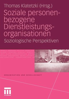 Soziale personenbezogene Dienstleistungsorganisationen (eBook, PDF)