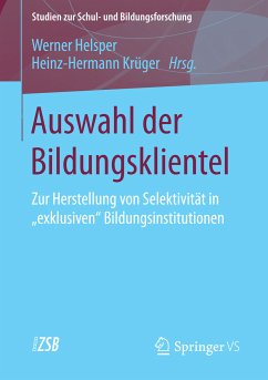 Auswahl der Bildungsklientel (eBook, PDF)