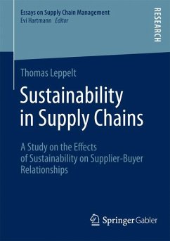 Sustainability in Supply Chains (eBook, PDF) - Leppelt, Thomas