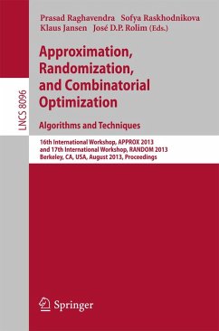 Cover Approximation, Randomization, and Combinatorial Optimization. Algorithms and Techniques (eBook, PDF)