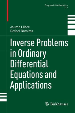 Inverse Problems in Ordinary Differential Equations and Applications - Llibre, Jaume;Ramírez, Rafael